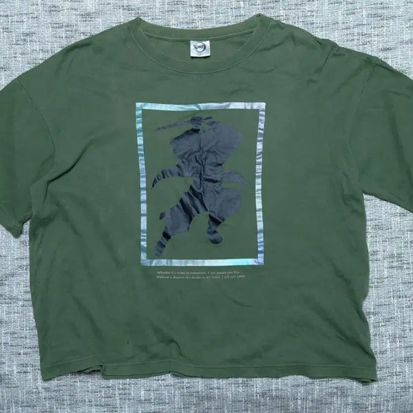 [BUNJANG] GU x Demon Slayer Silhouette Graphic T-Shirt XL / [XL] GU x 귀멸의 칼날 공식 콜라보 실루엣 그래픽 티셔츠