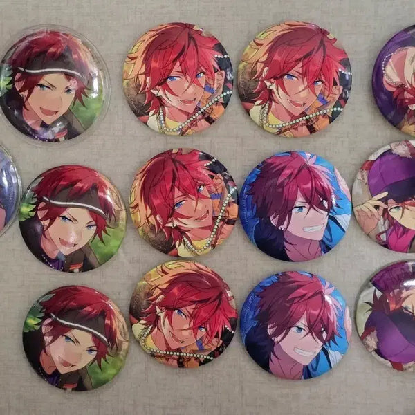 [BUNJANG] Ensemble Stars Amiya Rinne Can Badge Bundle Set / 앙스타 아마기 린네 캔뱃지 일괄
