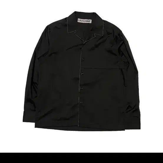 [BUNJANG] Rio Homme Open Collar Shirt / 리우옴므 오픈 카라 셔츠