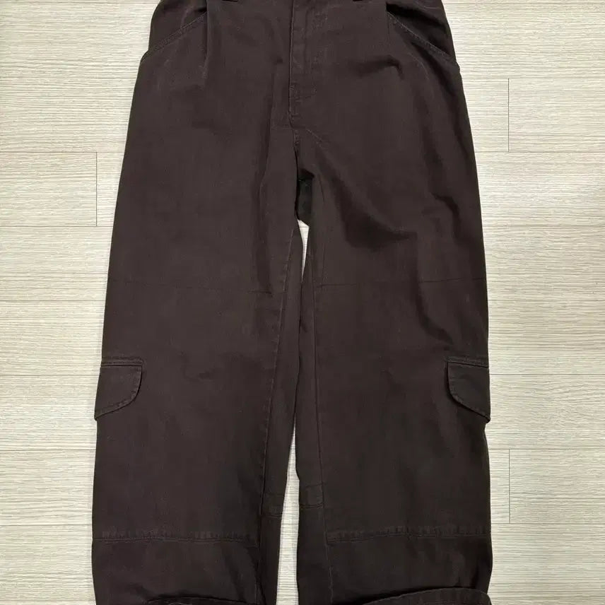 [BUNJANG] Politeru Side Flap Gosima Pants Brown / [3] 폴리테루 사이드 플랩 고시마 팬츠 브라운