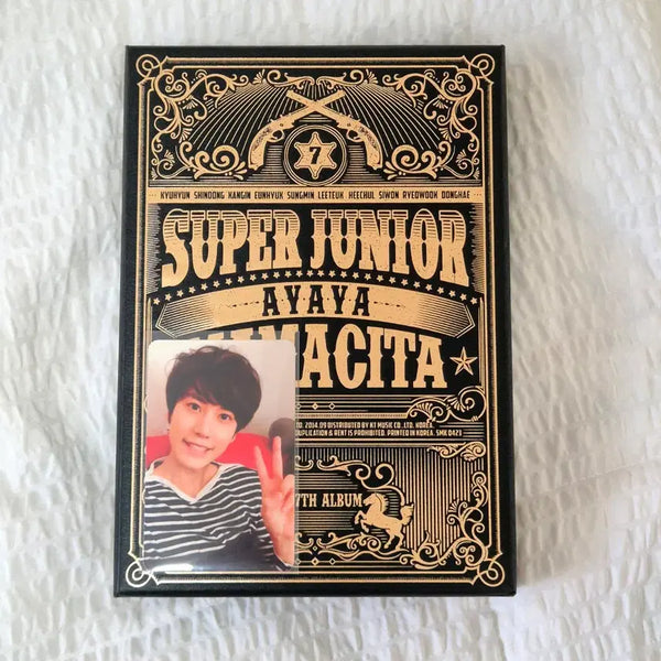 [BUNJANG] Super Junior Mamacita Album Kyuhyun Photocard / 슈퍼주니어 마마시타 앨범 규현 포카