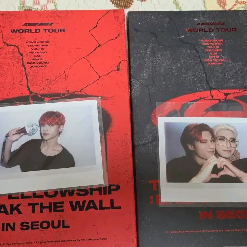 [BUNJANG] The Fellowship Break The Wall ATEEZ World Tour In Seoul DVD & Blu-ray Bundle Set / 더펠쉽 브랙더월 에이티즈 ateez 월드투어 인 서울 dvd & 블루레이 일괄