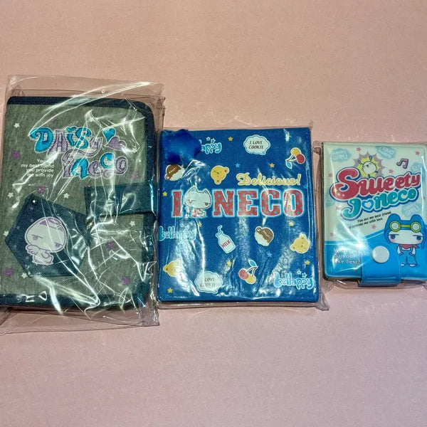 [BUNJANG] I-Neko Nekko 6-Ring Diary Notebook Set / 와와109 아이네코 네꼬 육공다이어리 수첩 고전문구 세트