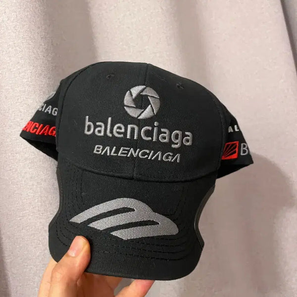 [BUNJANG] Balenciaga Black Logo Cap / 발렌시아가 볼캡 블랙 노윤서 착용 정품 갤러리아구매
