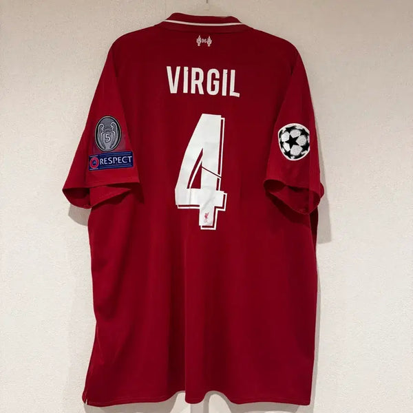 [BUNJANG] Liverpool Van Dijk 2018/2019 Jersey XL / 18/19 리버풀 반다이크 유니폼