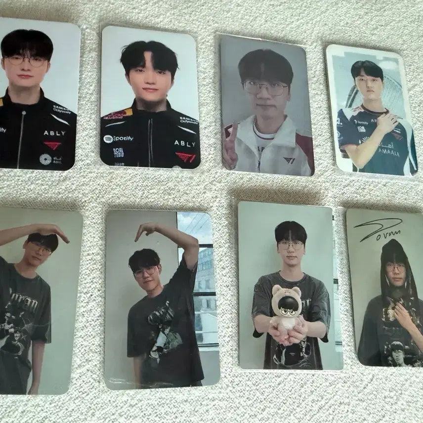 [BUNJANG] T1 Regular Membership & Home Ground Photocard Bundle Set Doran, Oner, Keria, Paezyan / T1 정규 멤버십& 홈그라운드 포카 일괄 도란 오너 페이커 케리아 페이즈