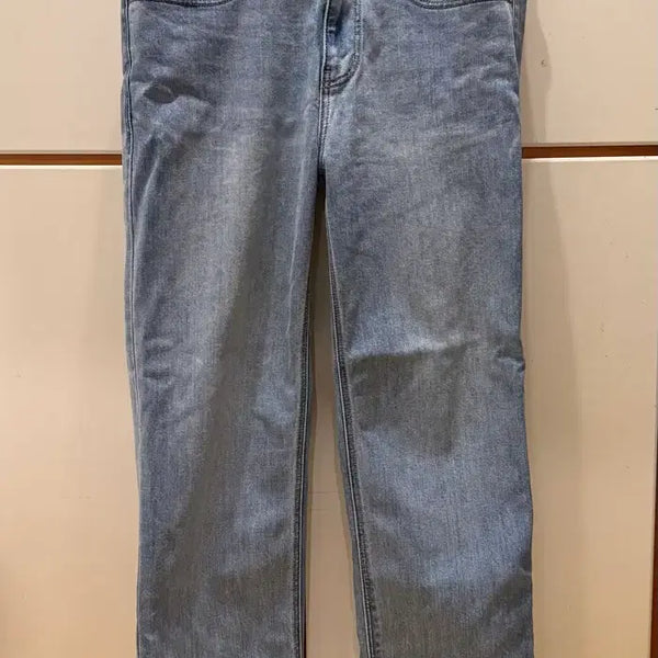 [BUNJANG] Musinsa Standard Cool Standard Straight Denim Pants Light Indigo Waist 33 / 무신사 스탠다드 쿨탠다드 스트레이트 데님 팬츠 라이트 인디고 허리 33