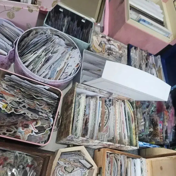 [BUNJANG] Vintage Journaling Supplies Bundle / 빈티지다꾸 대량처분중
