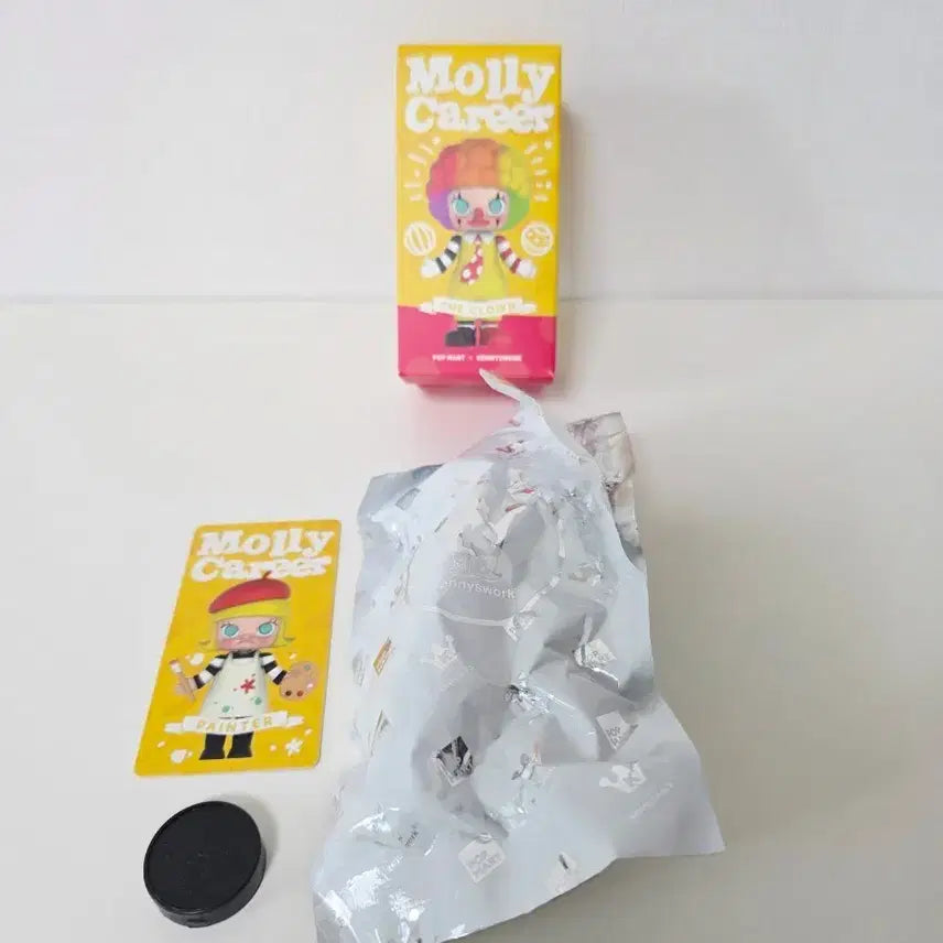 [BUNJANG] Molly Occupational Series Artist Figure (Sealed) / 사탕봉지 미개봉>>몰리 직업 시리즈 화가 피규어