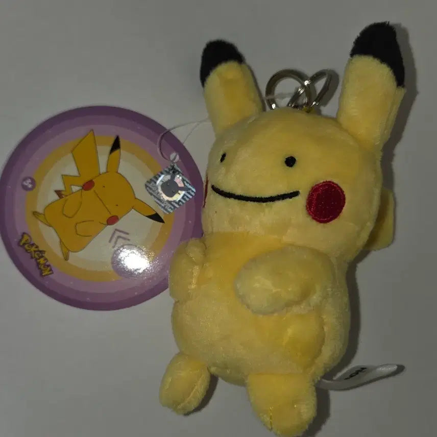 [BUNJANG] Pokemon Metamon (Transformed into Pikachu) & Pikachu Doll Keychain Bundle Set / 일괄) 포켓몬스터 피카츄로 변신한 메타몽/일반 피카츄 인형 키링 판매