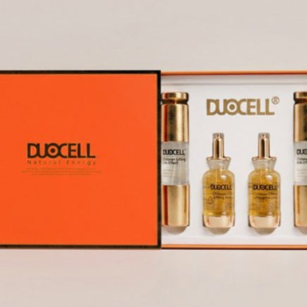 [BUNJANG] Duocell Chitosan Silk Lifting Ampoule Set 4 Types (Sealed) / 듀오셀 키토산 실 리프팅 앰플 세트 4종 미개봉 새상품
