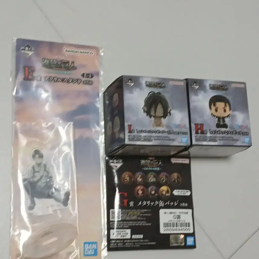 [BUNJANG] Attack on Titan ChoconoCo & Kasuga Figure Set / 진격의거인 초코노코 및 하위상