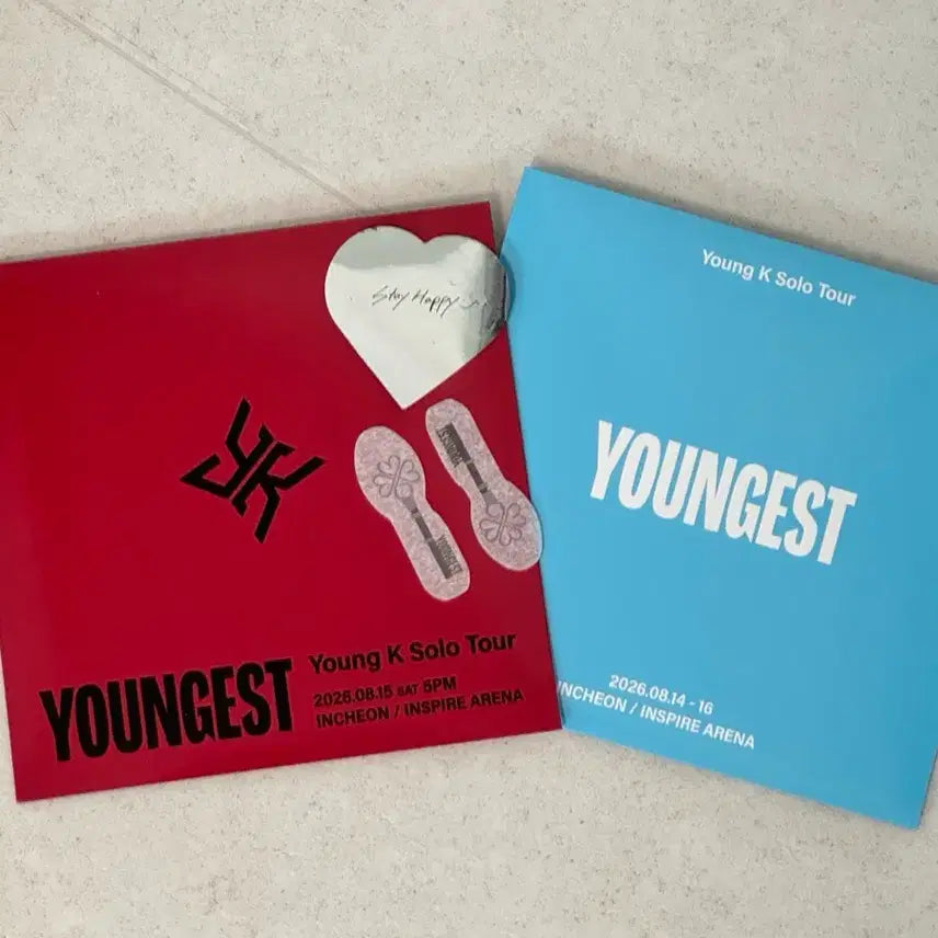 [BUNJANG] Young K Middle Concert Admission Gift + Made Zone + Confetti / 택포)영케이 중콘 입장기프트+마데존+컨페티