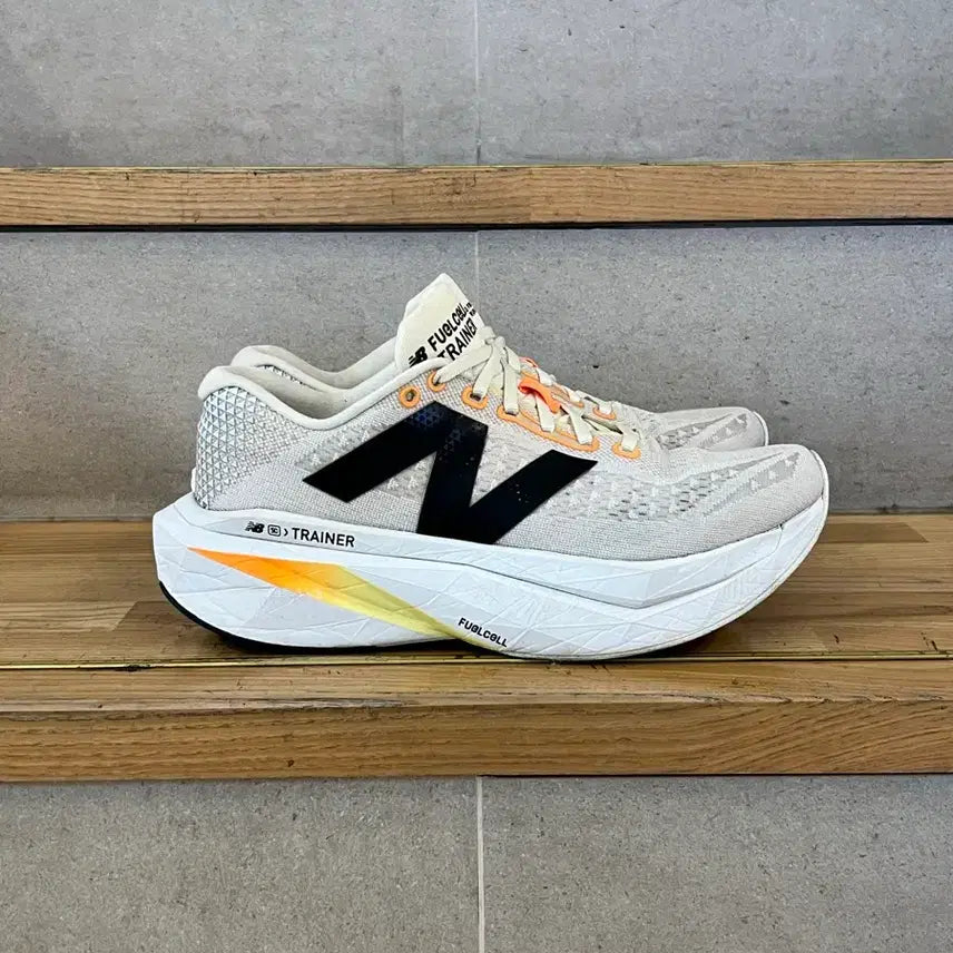 [BUNJANG] New Balance Purecell SC Trainer V3 Ivory / 뉴발란스 NEWBALANCE 퓨어셀 SC 트레이너 V3 아이보리 275