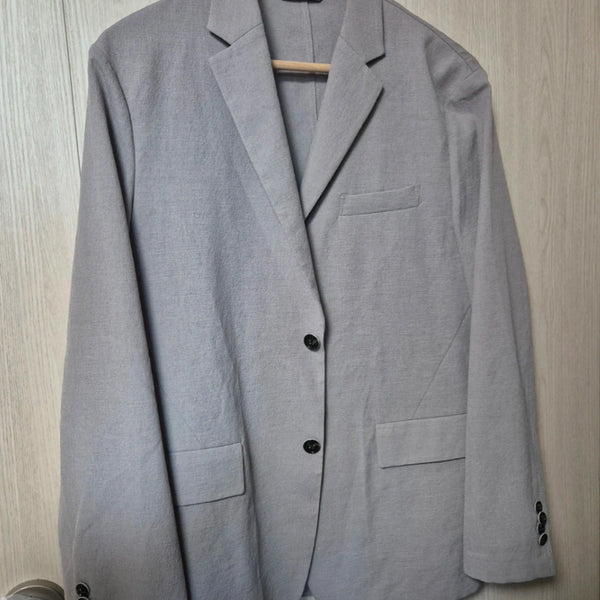 [BUNJANG] SAP Men's Light Gray Jacket Size 100 / 새상품 SAP 남성 라이트 그레이 자켓 100