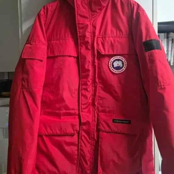 [BUNJANG] Canada Goose Expedition Padded Jacket Red Size S / 캐나다구스 익스페디션 패딩 레드x S