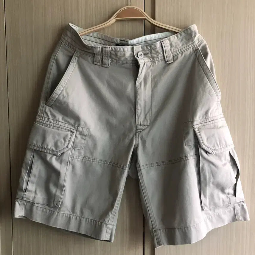 [BUNJANG] Polo Ralph Lauren Gellar Cargo Shorts 30 Light Beige / [정품] 폴로 랄프로렌 Gellar 카고 반바지 30 미착용