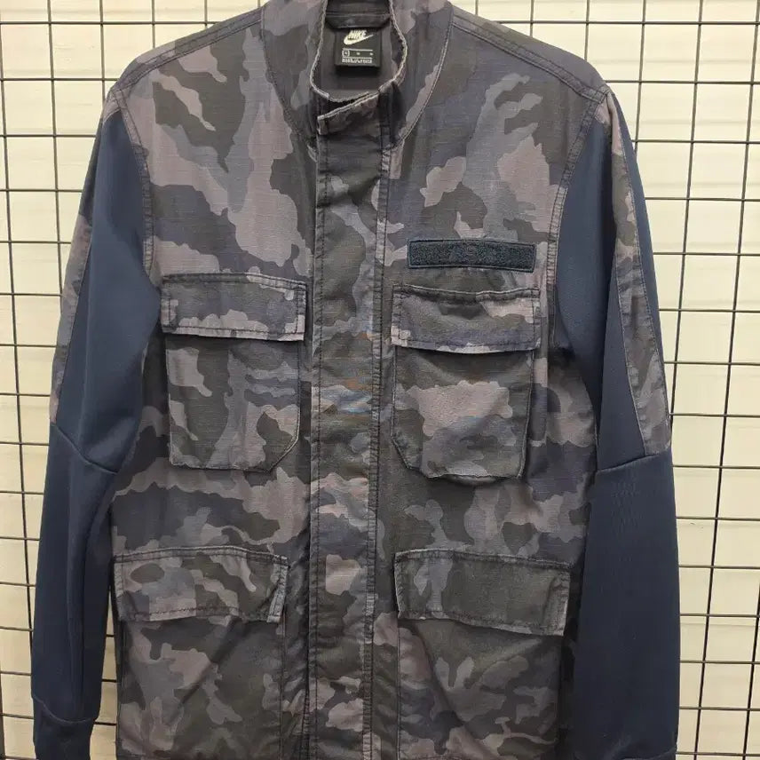[BUNJANG] Nike Camouflage Multi-Pocket Jacket / 나이키 카모플라쥬 멀티 포켓 자켓