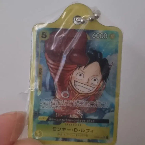 [BUNJANG] Bandai Luffy One Piece Card Game Metal Keychain (Sealed) / 원피스 미개봉 반다이 루피 카드게임 메탈키링 판매합니다