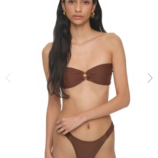 [BUNJANG] Too Much Tax Bikini Brown S / 투머치택스 비키니 브라운 S