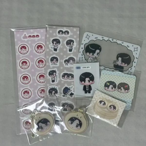 [BUNJANG] Karaoke Gaja Wayam World Sticker Keychain / 가라오케 가자 와얌월드 스티커 키링