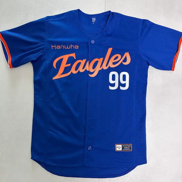[BUNJANG] 2025 Hanwha Eagles Summer Jersey Ryu Hyun-jin (Size 85) / 2025 한화이글스 썸니폼 85 사이즈 류현진 마킹 판매