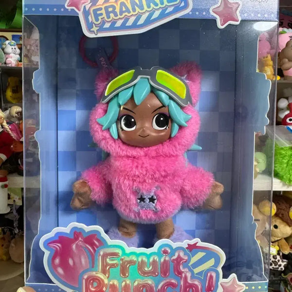 [BUNJANG] Pop Mart Peach Riot Fruit Punch Series Frankie Doll Keychain (Sealed) / 팝마트 피치라이엇 과일펀치 시리즈 인형 키링(프랭키)(미개봉)