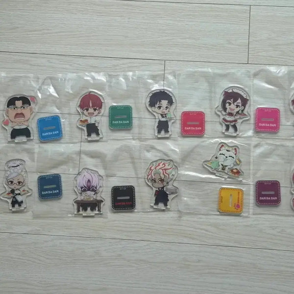[BUNJANG] SEGA Dandan Lucky Draw SD Acrylic Stand Set (10 Types) - Sealed / [불금할인 8.0 -> 6.6](미개봉)단다단 세가 럭키 쿠지 SD 아크릴 스탠드 전10종 일괄