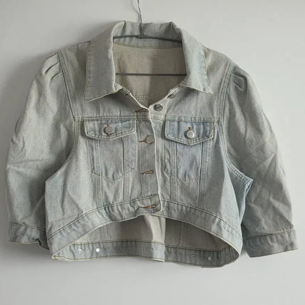 [BUNJANG] Light Wash Denim Jacket / [새상품] 연청 데님 자켓