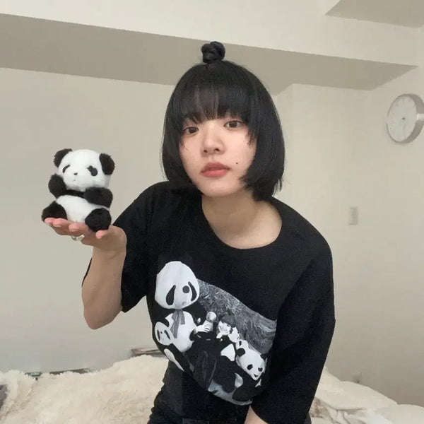 [BUNJANG] Aimyon Panda Plush / 아이묭 판다인형 손민수템!!