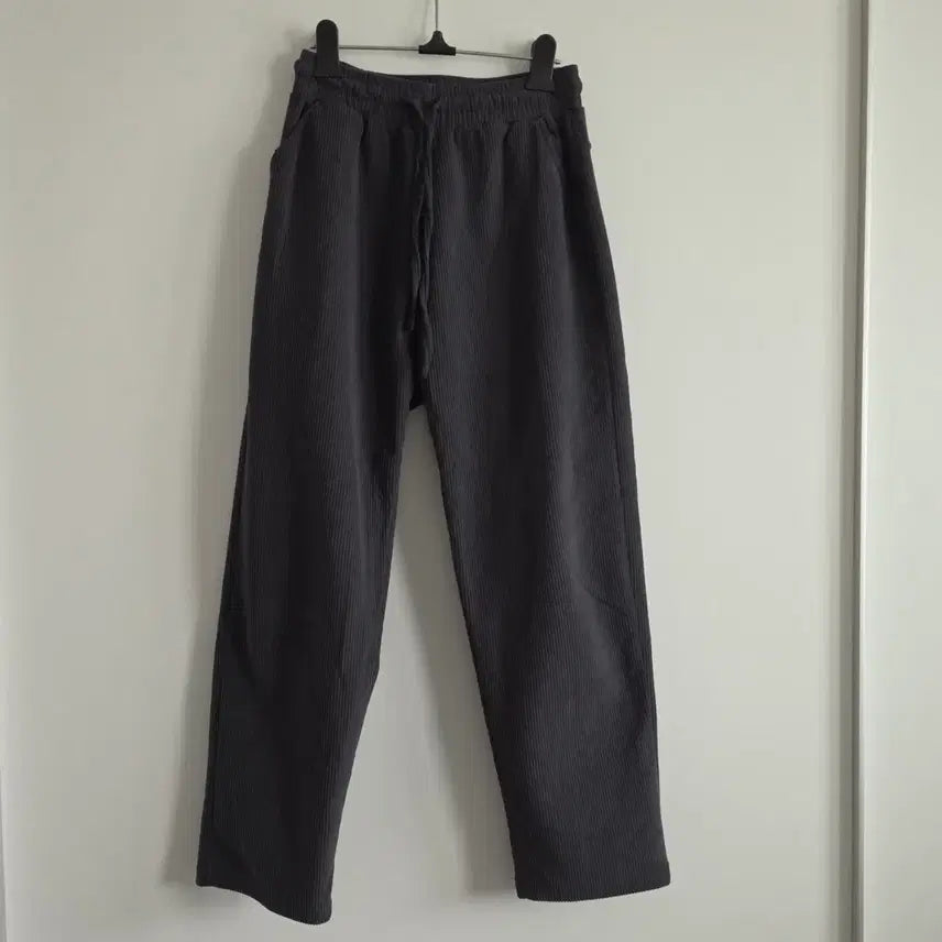 [BUNJANG] Corduroy Banding Pants (Gray) / 코듀로이 밴딩 팬츠 (그레이)