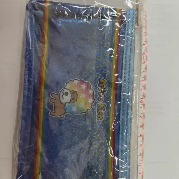 [BUNJANG] San-X Afurukenfukuro Pouch Rainbow Star Pattern / 아프로켄 파우치 (san-x 정품)
