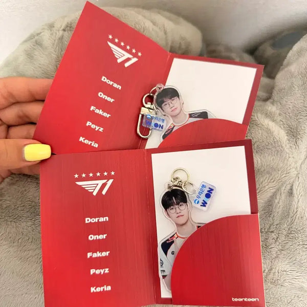 [BUNJANG] T1 Woori Bank Limited Edition Doran Owner Keyring / T1 한정판 우리은행 키링 도란 오너