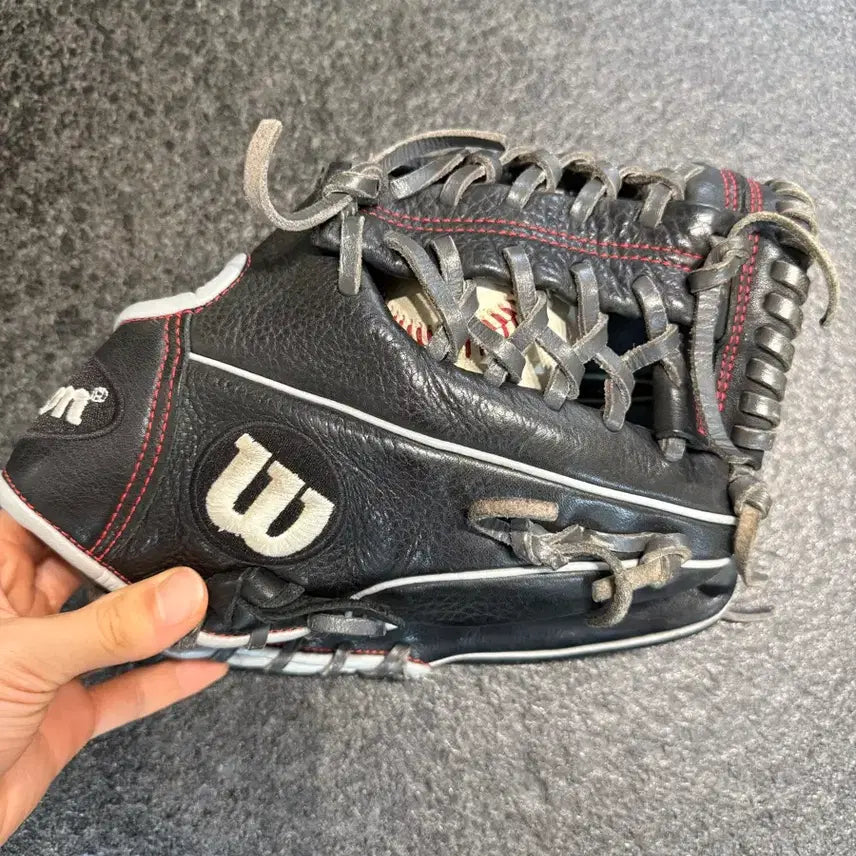 [BUNJANG] Wilson A1000 Baseball Glove 11.5 inch Black / 윌슨 야구글러브 블랙 a1000 (11.5인치)