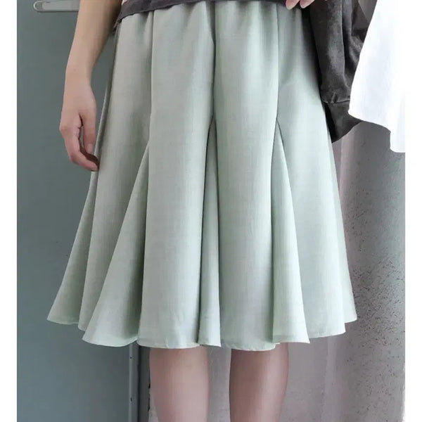 [BUNJANG] Hippieppy Pleated Midi Skirt / 히피디피 데이트 플리츠 미디 스커트 치마 / 하구미모리걸아오이유우지그재그에이블리무신사