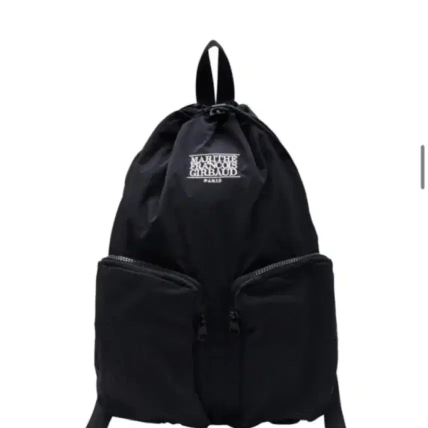 [BUNJANG] Marithe Francois Girbaud Classic Logo String Backpack / 마리떼 클래식 로고 스트링 백팩