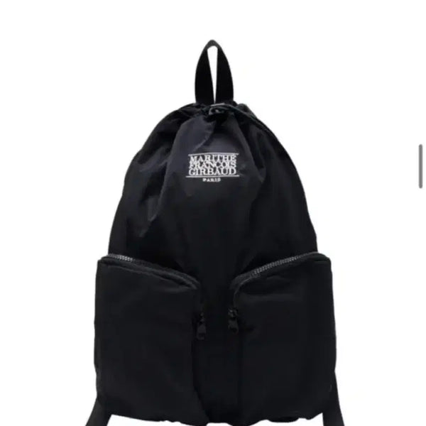 [BUNJANG] Marithe Francois Girbaud Classic Logo String Backpack / 마리떼 클래식 로고 스트링 백팩