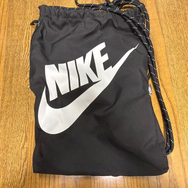 [BUNJANG] Nike Drawstring Bag Black / 나이키 드로우스트링 백 블랙