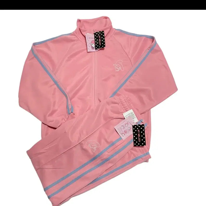 [BUNJANG] Sanrio My Melody Jersey Top and Bottom Set L / (구함) 돈키호테 산리오 마이멜로디 져지 상하 세트 L