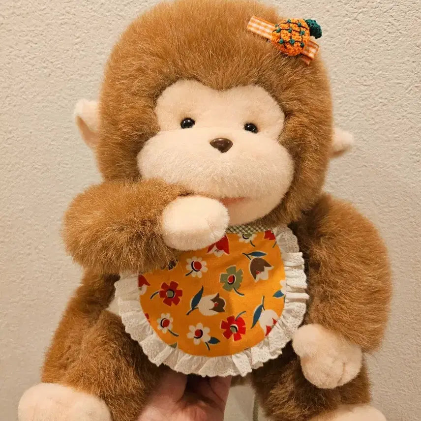 [BUNJANG] Handmade Vintage Doll Bib / 빈티지인형 / 인형 턱받이 / 핸드메이드 턱받이