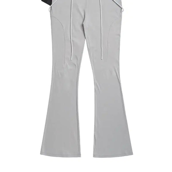 [BUNJANG] OHOTOP i:e Fluid Bootcut Pants Grey / 오호스 i:e Fluid Bootcut Pants / Grey