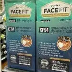 [BUNJANG] Blueana Face Fit KF94 Large Size Dustproof Mask 90-Count / 블루나 페이스핏 KF94 황사방역 마스크 대형 90매