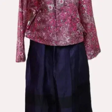 [BUNJANG] Dolsilnai Modern Hanbok Two-Piece Set (Women's, Size 2XL) / 488 돌실나이 개량한복 투피스 여성한복 105(2xl) 키165/창고갤러리