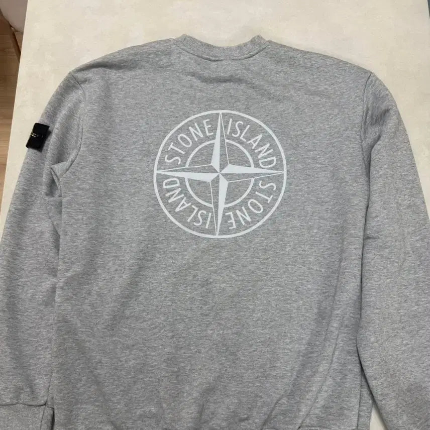 [BUNJANG] Stone Island Sweatshirt Grey / 스톤아일랜드 맨투맨 그레이 S급