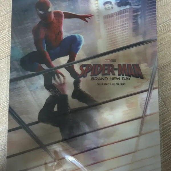 [BUNJANG] Spider-Man Brand New Day Lenticular Poster A3 / 스파이더맨 브랜드 뉴 데이 렌티큘러 포스터 A3