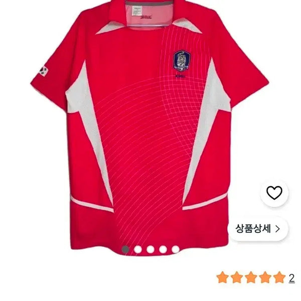 [BUNJANG] Retro 2002 South Korea Football Uniform / 레트로 축구 유니폼 2002 붉은악마 한국 축구복