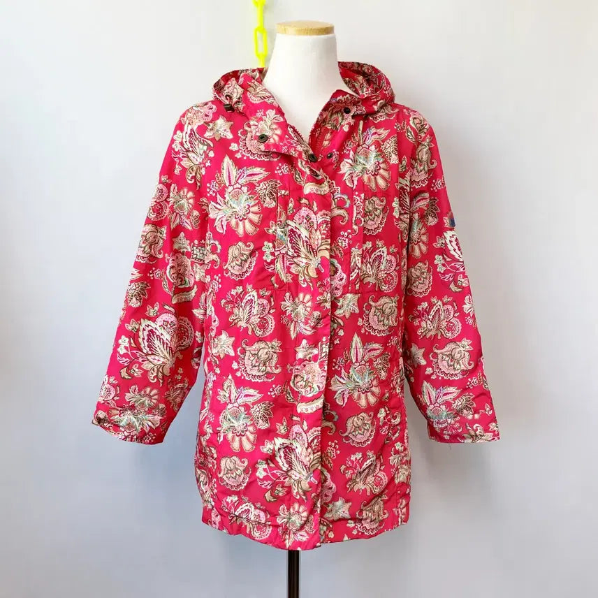 [BUNJANG] Oilily Women's Hooded Windbreaker Jacket M / 오일릴리 여성후드바람막이재킷 M