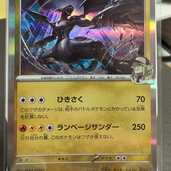 [BUNJANG] Pokemon Card Zekrom Japanese / 포켓몬 카드 제크로무 일판