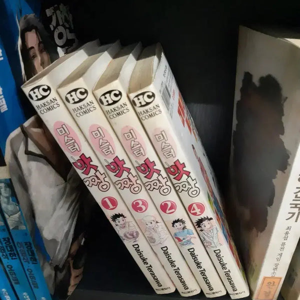 [BUNJANG] Mister Matjang Vol. 1-4 Used Manga / 미스터 맛짱 1~4 중고만화책 만화짱많아 프로안전상점
