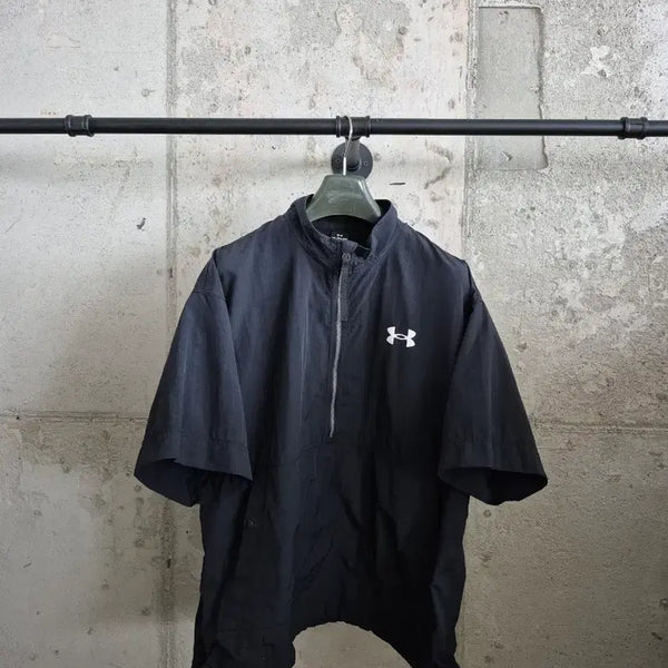 [BUNJANG] Under Armour Short Sleeve Windbreaker Jacket XL / 언더아머 바람막이 반팔 자켓  XL